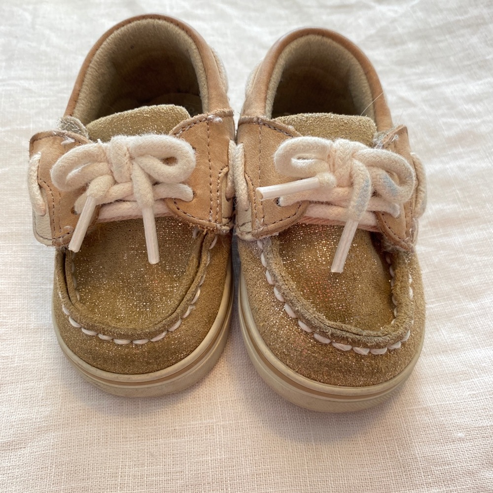 Infant Sperry - Gold